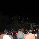境内にて厄払いの大餅まきが執り行われます