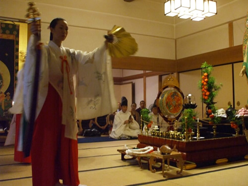 佐備神社様 御神楽の奉納 佐備神社様 御神楽の奉納