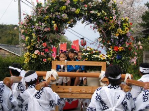 【本祭】花みこし